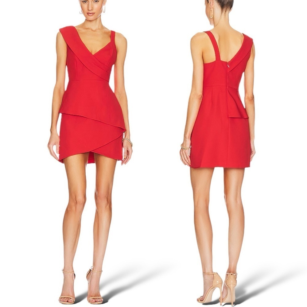 BCBGMAXAZRIA Womens Tiered Mini Sheath Dress Size 8 NWT